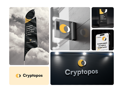 Session Brand Identity Cryptopos blockchain brand branding crypto design designer divisas finance graphic design logo logodesign logotype