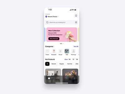 StoryHand - Artist Store App animation app branding catalog concept design design ui ecommerce finance finances interface market mobile store ui ui visual design user interface ux visual design