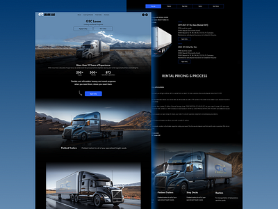 Landing Page | GSC Lease branding design graphic design illustration logo rebranding ui uidesign ux uxdesign website