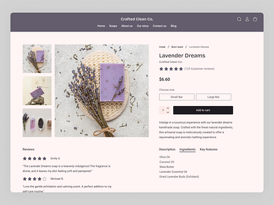 DailyUI #012 - E-commerce Shop dailyui e commerce shop soap ui website