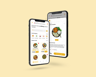 Eatsy - Food App app food app ui ux