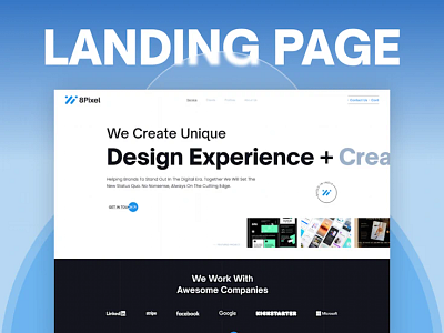 8Pixel- Creative Design Agency branding graphic design ui