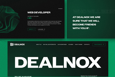 Dialnox-It Courses courses design it it courses landing page ui design ux design web design wordpress