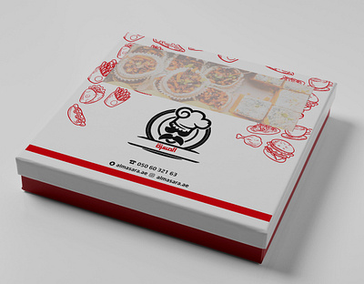 Almasara Sweet Box Design branding graphic design logo packaging design