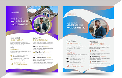 corporate business flyer design advertising banner business company cover design flyer marketing poster professional promotion