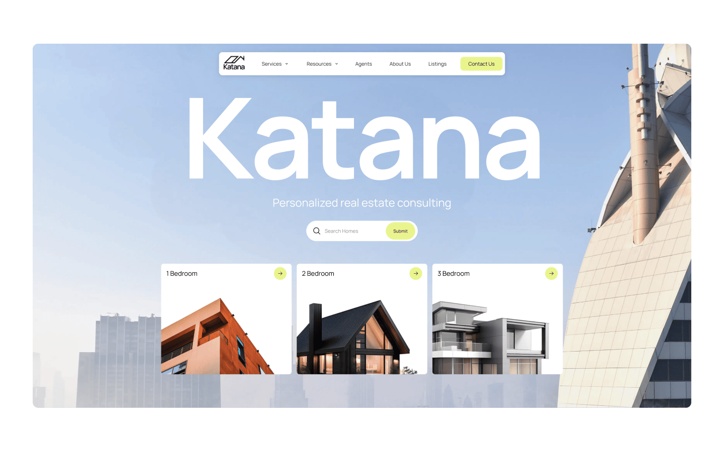 Katana Real Estate Webflow Template animated apartments homes interactions real estate real estate agent real estate website silv webflow templates silvtemplates silvweblowtemplates webflow webflow templates website