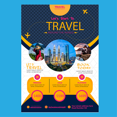 Travel Poster Design branding graphic design logo logo type marketing motion graphics posterdesign social media design social media post