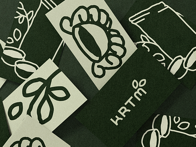 krtm branding logo packaging visual identity