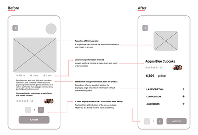 UX - before/after app mobileapp userexperience ux uxdesign
