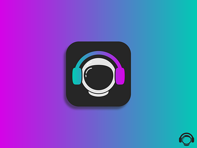 Univershuffle app brand branding graphic design icon illustrator ios logo logodesign music
