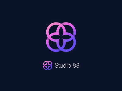 Studio 88 botanical floral flower logo logo design logo designer plant symbol