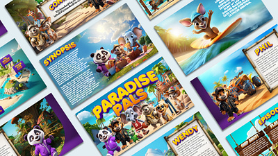 Paradise Pals - TV Animation Pitch Deck animation directors treatment film film pitch deck movie movie pitch deck pitch deck tv pitch deck tv series tv series pitch deck