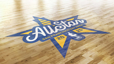 Bay Area All-Star Logo badge basketball brand brand design brand identity branding california design identity logo logo design logo type mark nike san francisco script sports typography