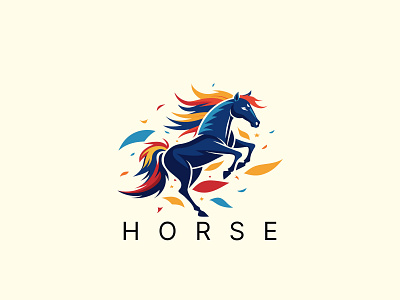 Horse Logo branding design graphic design horse horse design horse graphic horse graphic design horse logo horse logo design horse vector horse vector logo illustration logo unicorn graphic unicorn graphic design unicorn logo unicorn logo design vector