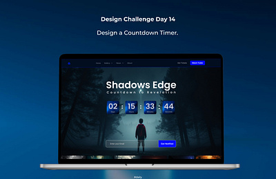 Day 14 Challenge: Countdown Timer 3d animation graphic design logo motion graphics ui