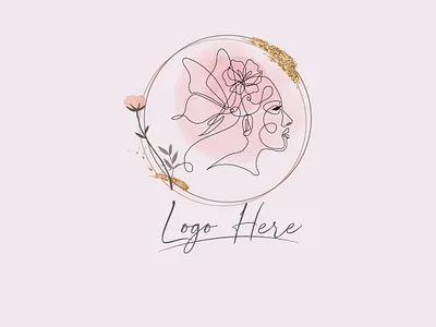 Beautician Logo beautician logo branding graphic design logo