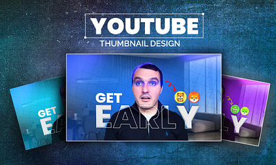 Professional YouTube Thumbnail Design branding graphic design