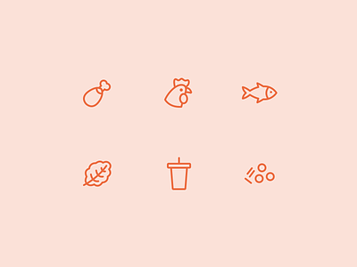 Food Icons food food icons icon pack icons orange icons