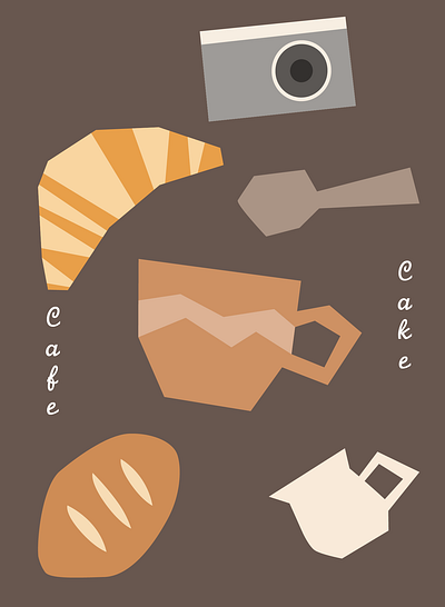 coffee and hobby #coffee #graphic design graphic design ill illustration