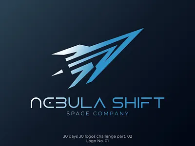 NEBULA SHIFT | SPACE COMPANY airplane airplane logo astronaut branding business corporate digital logo futuristic illustration illustrator minimal modern nasa nasa logo nebula shift pilot simple space space logo vintage