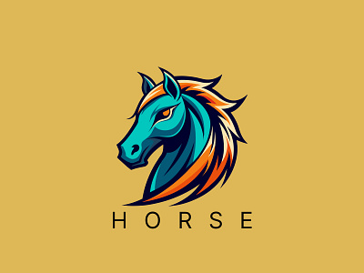 Horse logo animal animal design branding design graphic design horse horse design horse graphic design horse logo horse logo design horse vector logo illustration logo ui unicorn unicorn graphic design unicorn logo unicorn logo design ux vector