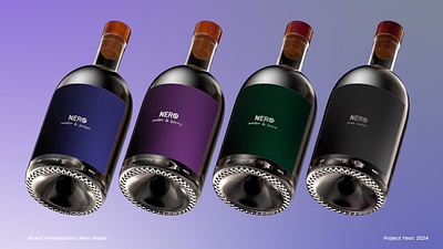 Nero: Water Branding brandidentity branding graphic design logo winery