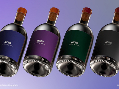 Nero: Water Branding brandidentity branding graphic design logo winery