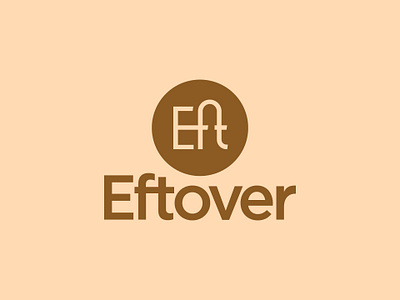 Eft lettering logo typography