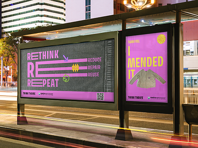 Reimagined Think Thrice Campaign for Metro Vancouver branding communications design graphic design logo print social media graphics sustainability typography visual identity