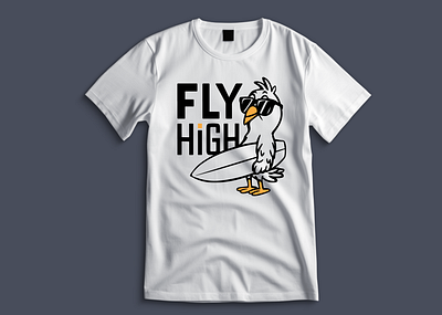 Bird Typography T shirt Design design graphic design illustration logo design t shirt design typography design vector