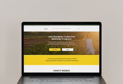 The Jojoba Company Loyalty Page branding design graphic design online ui ux website wireframes