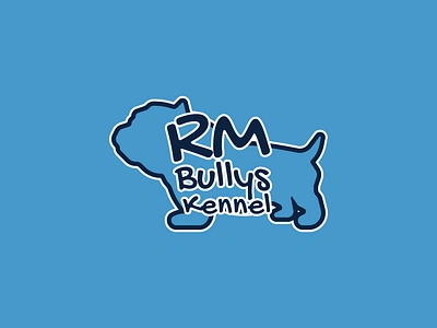 RM Bullys Kennel, estilo y presencia en exhibiciones caninas american branding bull terrier bulldog bullys canines cap exhibitions graffiti graphic design icon kennel logo modern street type typeface typography urban visual identity