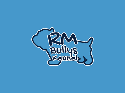 RM Bullys Kennel, estilo y presencia en exhibiciones caninas american branding bull terrier bulldog bullys canines cap exhibitions graffiti graphic design icon kennel logo modern street type typeface typography urban visual identity