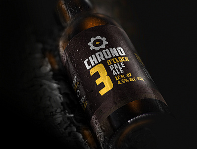 CHRONO Beer + Packaging Design art direction branding design graphic design logo packaging