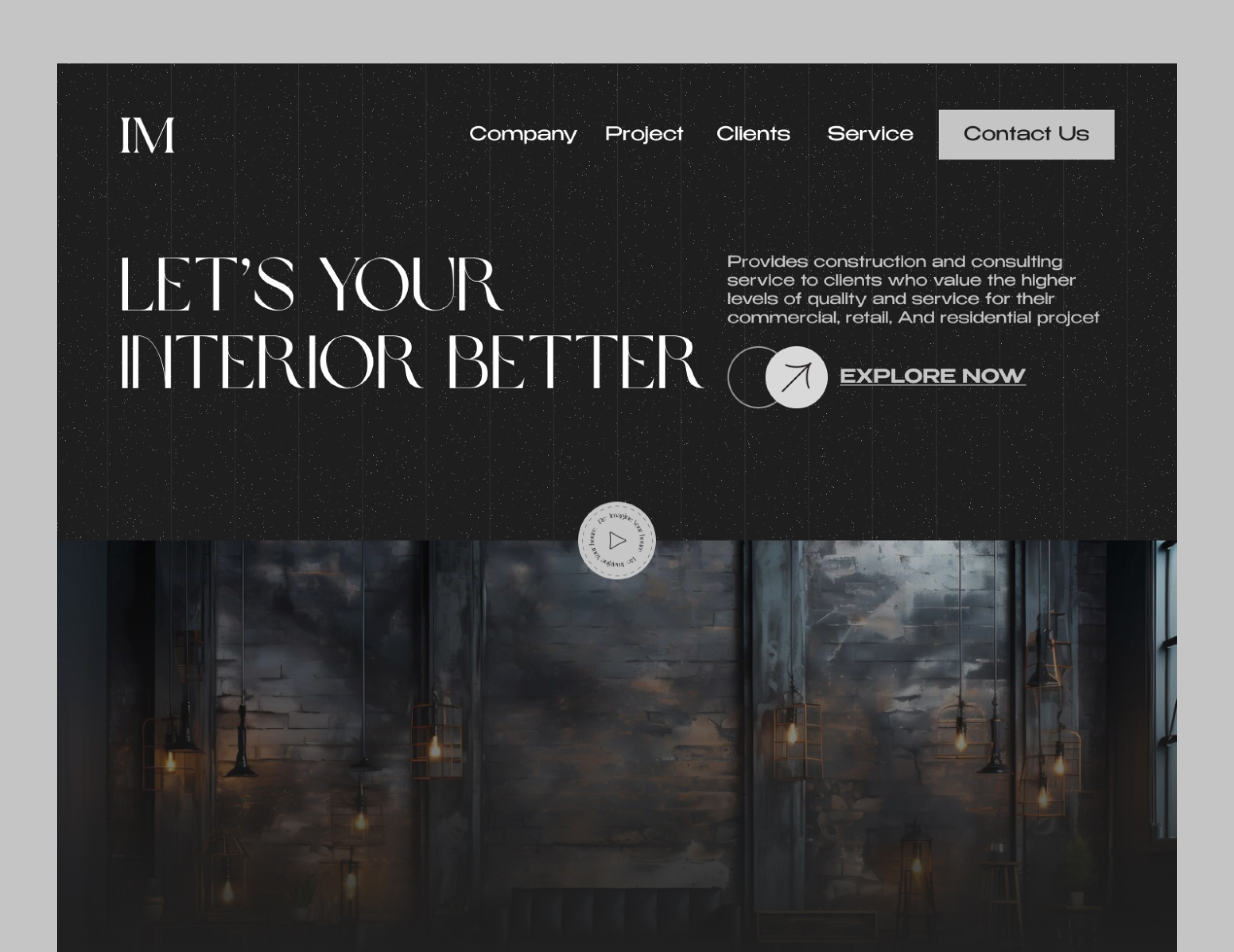 Interior design landing page design figma home design home design website home website house design house design website house landing page interior interior landing page interior website kitchen design landing page minimal real estate room design ui uiux ux website design