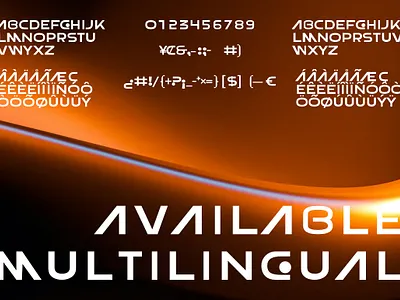 Rint Basic free font glowing