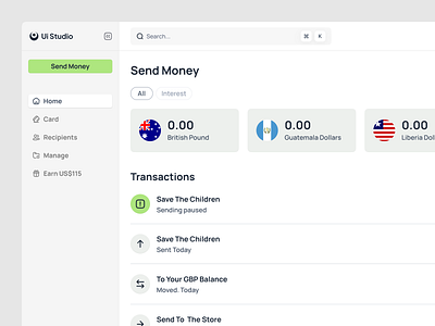 Transactions Dashboard ahmed tamjid banking finance financial investment money management money transaction money transfer payment payment money product design saas transactions dashboard ui design