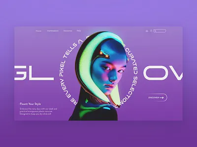 NFT Creative Banner art artwork branding creative banner designs digital digital art graphic design lighting markerplace market nft nft pack ui uidesign uiux web web design