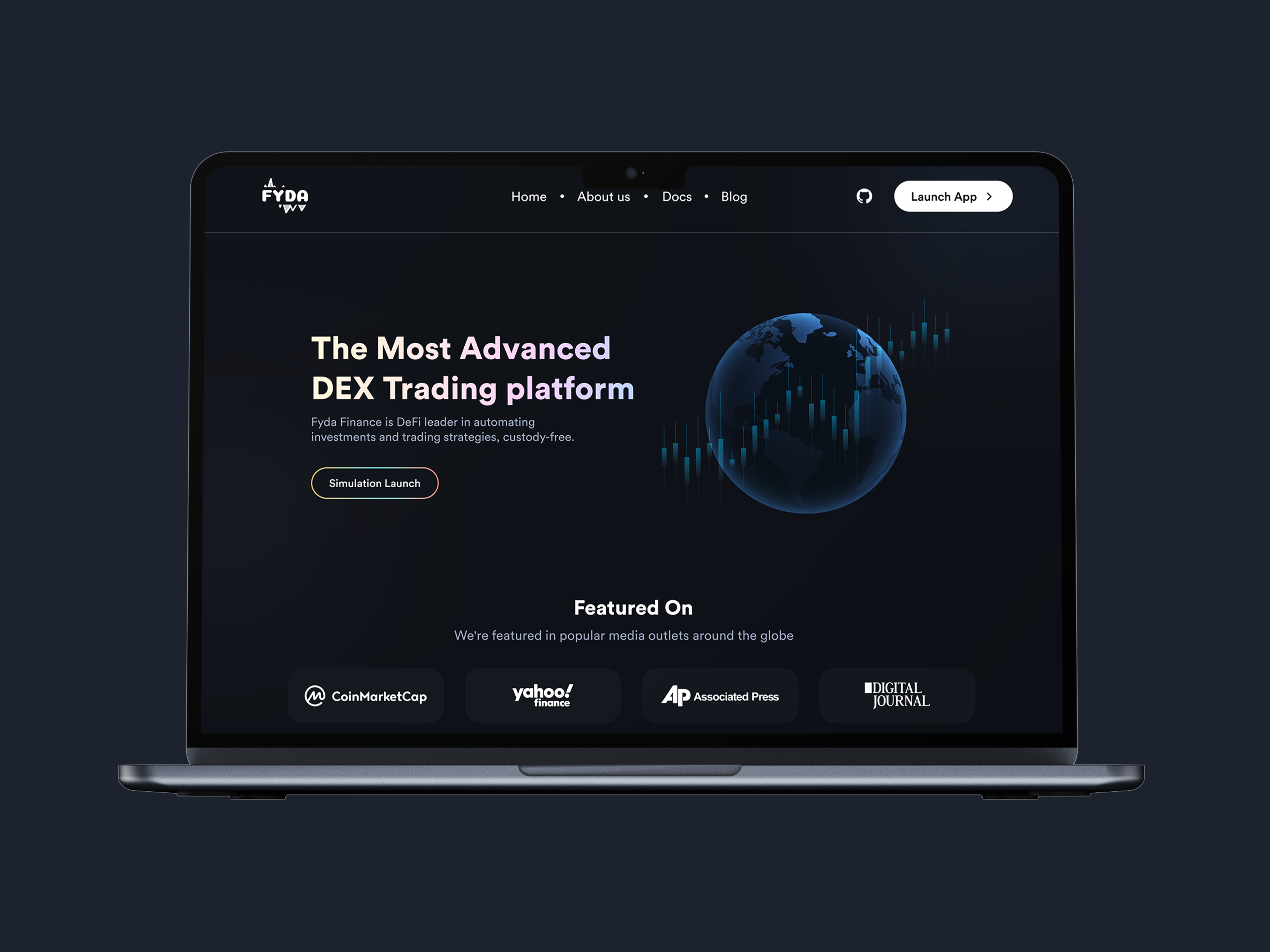 Fyda - Crypto Trading Platform binance blockchain crypto cryptocurrency cryptowebsite defi investment nft trading web3