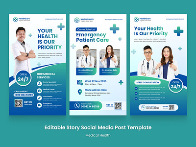 Story Social Media Post Medical Healthcare banner banner ads banner hospital banner medical clinic doctor health healthcare hospital hospital banner medical medicine nurse patient social media social media hospital social media medical social media post story social media