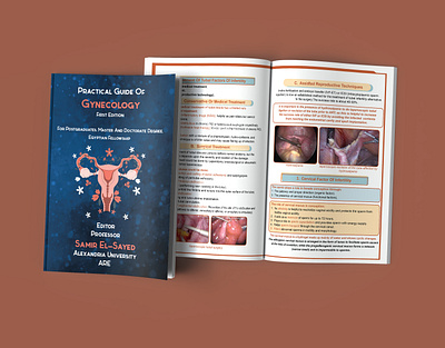 Indesign Medicale Book book book cover book design branding cover book graphic design indesign book medical book