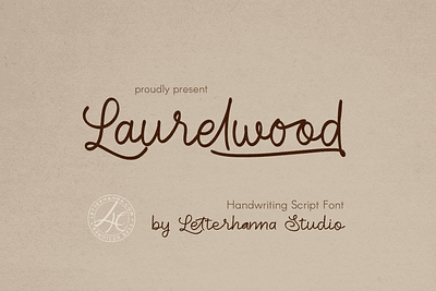 Laurelwood Font ending swash