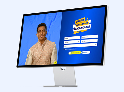BIG FM - Super Duper Dhamaka Season-2 Website Design big fm design offer offer website promotion ui website website design website ui
