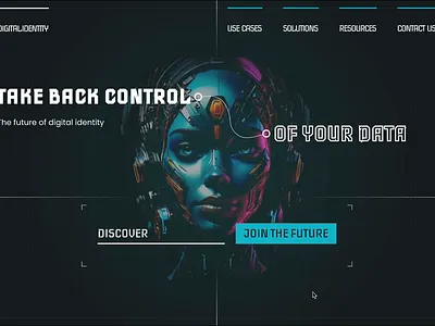 Futuristic design - digital wallet design ui ux webdesign