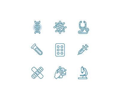 Healthcare Icons health icons illustrator ui vector