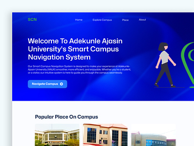 CAMPUS NAVIGATION SYSTEM campus creativity designinspiration dribbblers education education web herosection design landingpagedesign navigate navigation navigation system shotsofdribbble ui uiux userinterface ux webdesign webdesigner webdevelopment websit