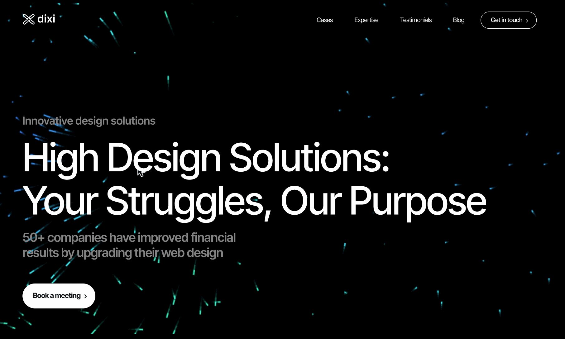 Web design agency landing page landing page ui web design