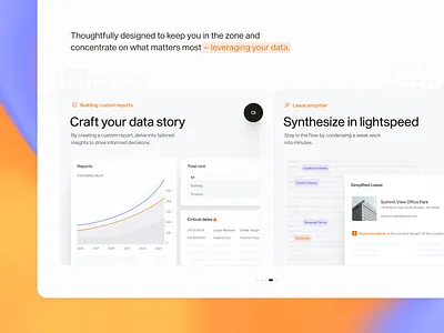 Key visual - lease management platform branding design graphic design illustration real estate ui ui bits ux