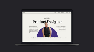 Product Designer | UX UI | Website | Squarespace | Portfolio design landing page portfolio product designer squarespace ui ui design uidesigns ux web design