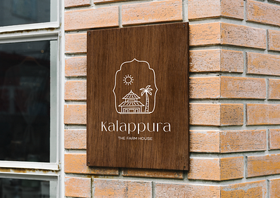 Kalappura - The Farm House branding design graphic design illustration logo typography vector